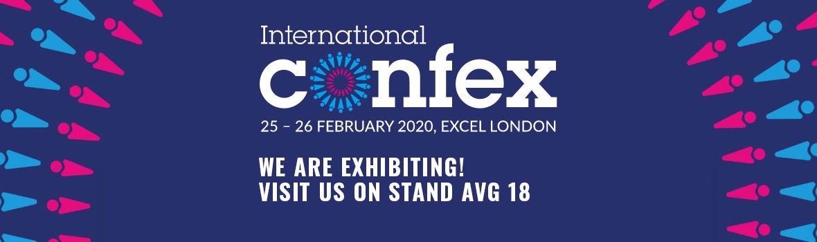 We are exhibiting at Confex 2020!